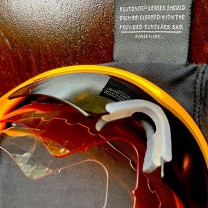 Genuine Oakley Yellow M Frame Sunglasses with 3 Lenses